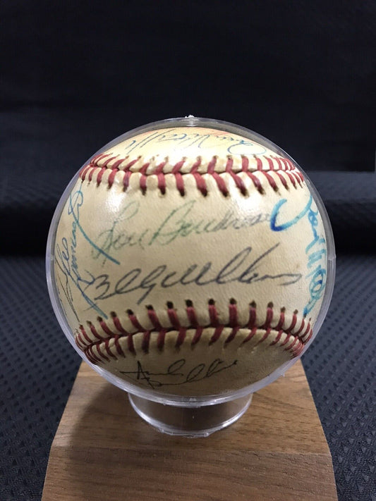1983 Cubs Team Signed Baseball Sandberg Rookie Signed Baseball!! JSA LOA