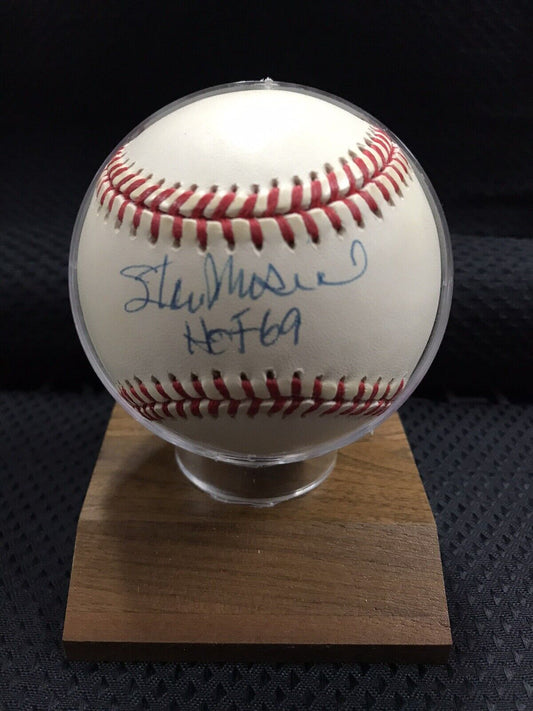 Stan Musial " HOF 69 " Signed Official OML Baseball Autographed AUTO PSA COA