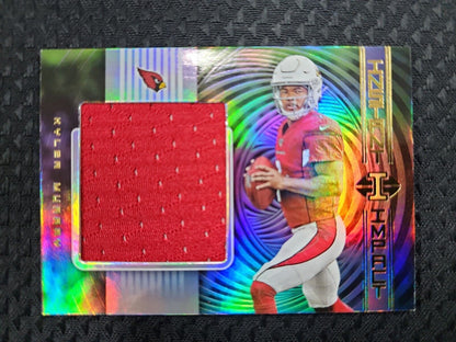 Kyler Murray 2019 Panini Illusions Instant Impact Rookie Card Game Used Patch
