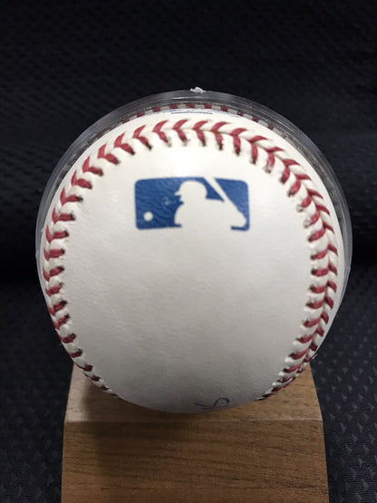 ERNIE BANKS “512 HR” SIGNED MLB BASEBALL OFFICIAL RAWLINGS PSA/DNA