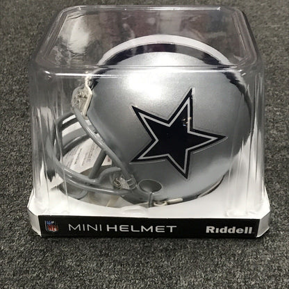 Deion Sanders Autographed/Signed Dallas Cowboys Mini Helmet JSA COA