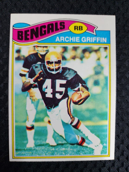 1977 TOPPS FOOTBALL BENGALS ARCHIE GRIFFIN ROOKIE CARD RC OHIO STATE #269