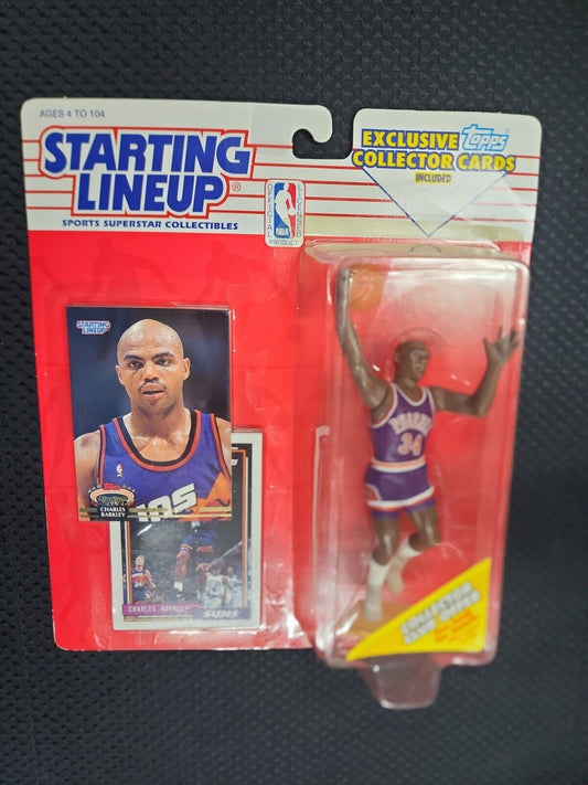 Charles Barkley 1993 Phoenix Suns Starting Lineup Figure Box 25