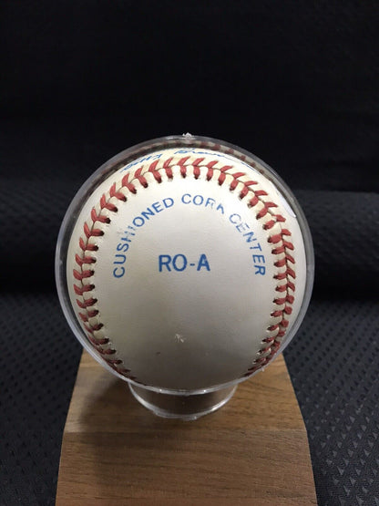 Nolan Ryan Signed Autographed OAL Baseball *JSA Certified* W/ Cube