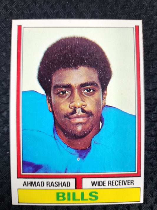1974 Topps Ahmad Rashad Football Rookie Card #105