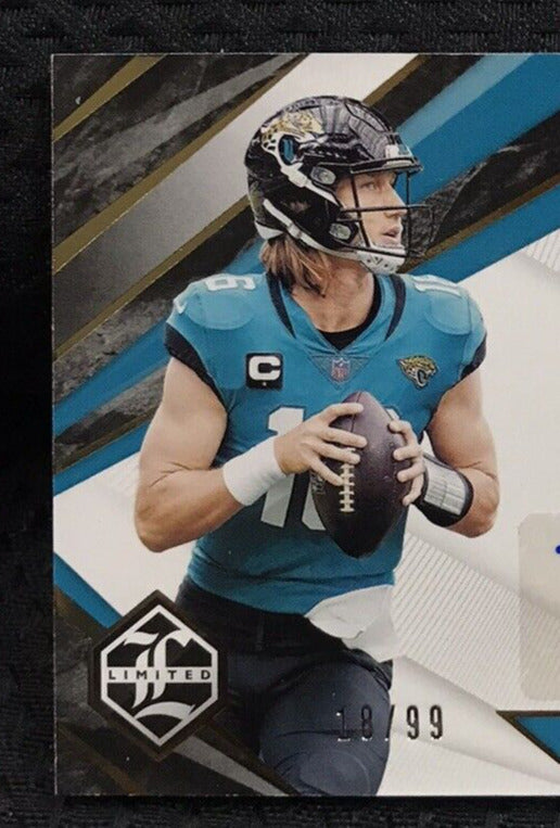 Trevor Lawrence ROOKIE PATCH AUTO RPA #/99 2021 Panini Limited #101 Jaguars