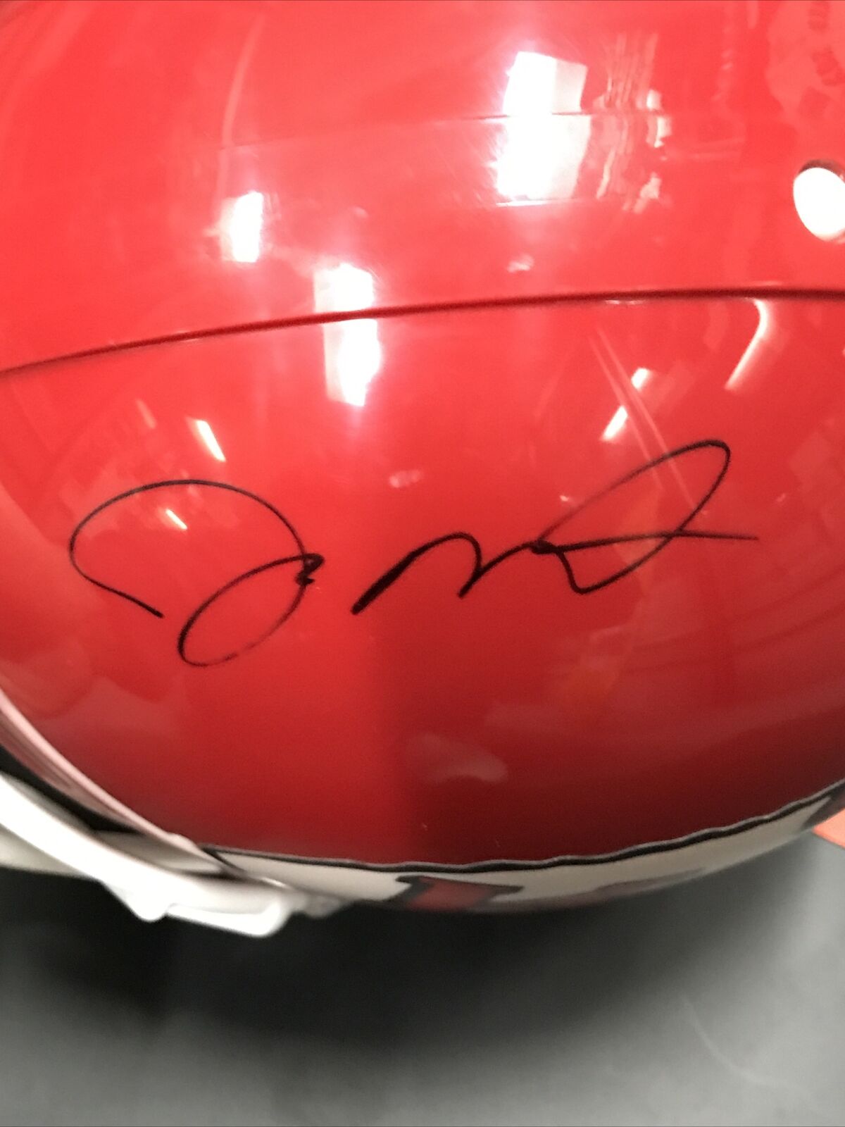 Joe Montana Autographed Full Size KC Chiefs Riddell NFL Helmet With COA