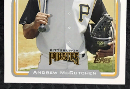 2005 Topps Updates & Highlights Andrew McCutchen Rookie Pittsburgh Pirates