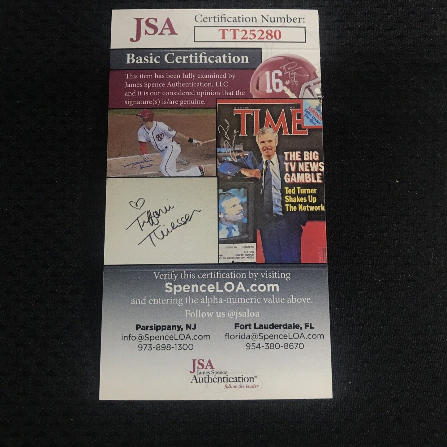 AL LOPEZ JSA CERTIFIED SIGNED INDEX CARD AUTOGRAPH AUTO HOF HALL OF FAME 🔥