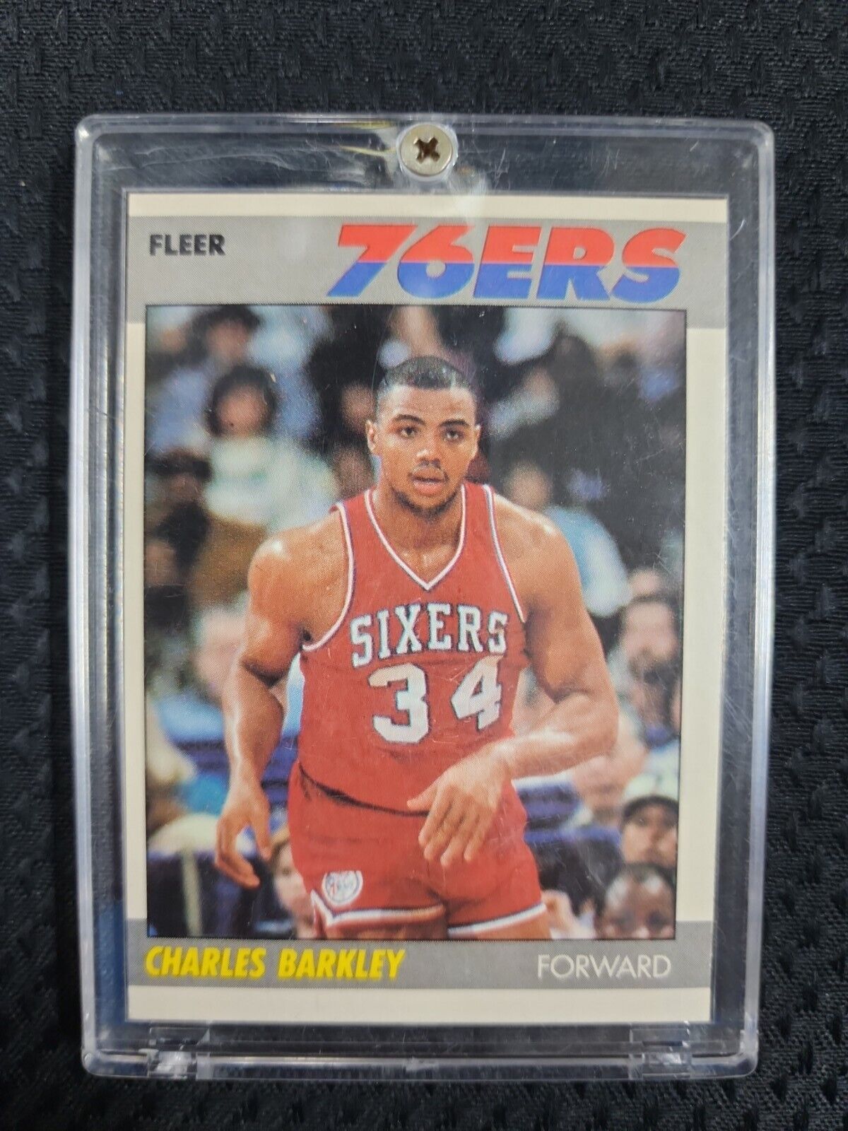 1987 Fleer Charles Barkley 9 of 132 USA Philadelphia 76ers Basketball Card