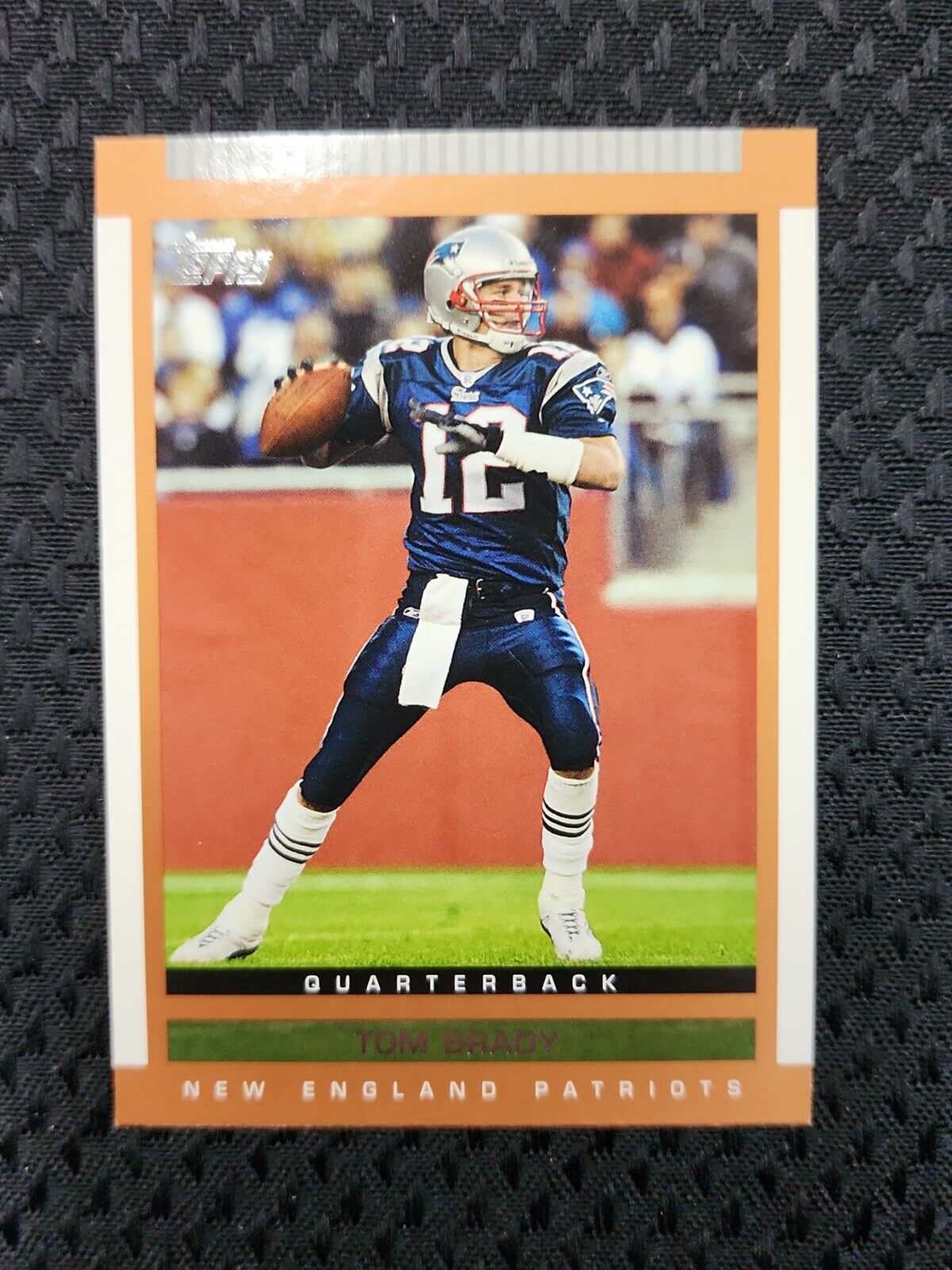 2003 Topps Tom Brady Card #55 New England Patriots