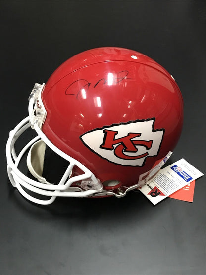 Joe Montana Autographed Full Size KC Chiefs Riddell NFL Helmet With COA