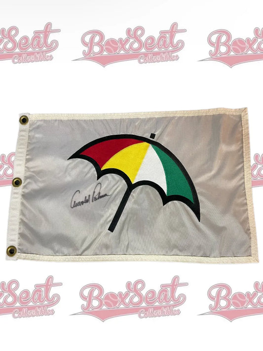 Arnold Palmer - Autographed Flag - JSA COA